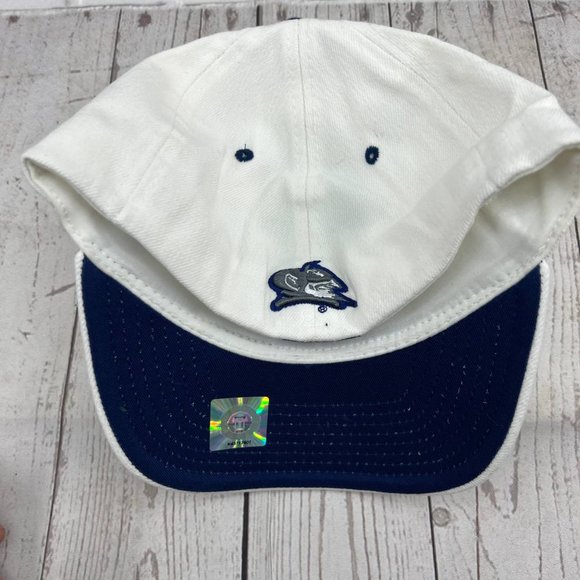 Vintage Duke Blue Devils NCAA M/L Zephyr Hat Stretch Fitted Cap White New Men - Picture 5 of 7